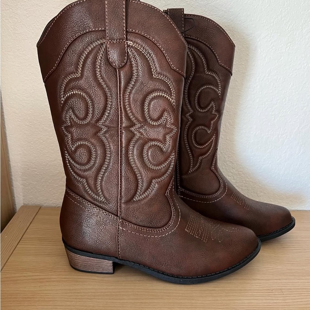 Cat & Jack Brown Kids Boots
